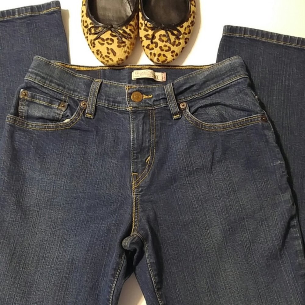 Levi's 550 Classic Straight Fit Vintage Jean Cotton Spandex Mid-Rise SZ 4S